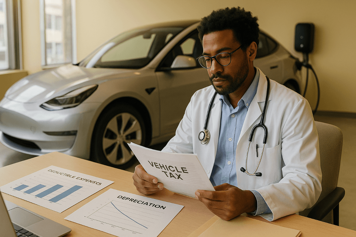 Défiscalisation voiture profession libérale : guide | Recharge+