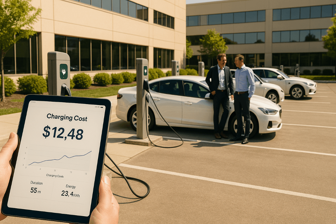 Facturation borne de recharge entreprise : guide | Marque