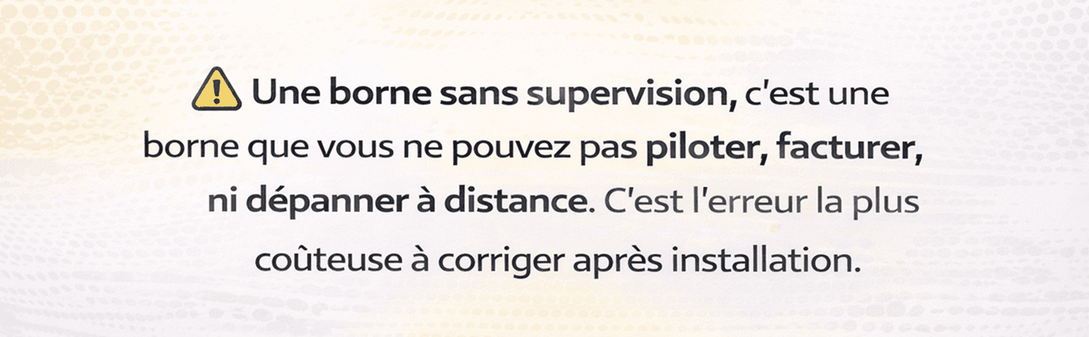 Borne-sans-supervision