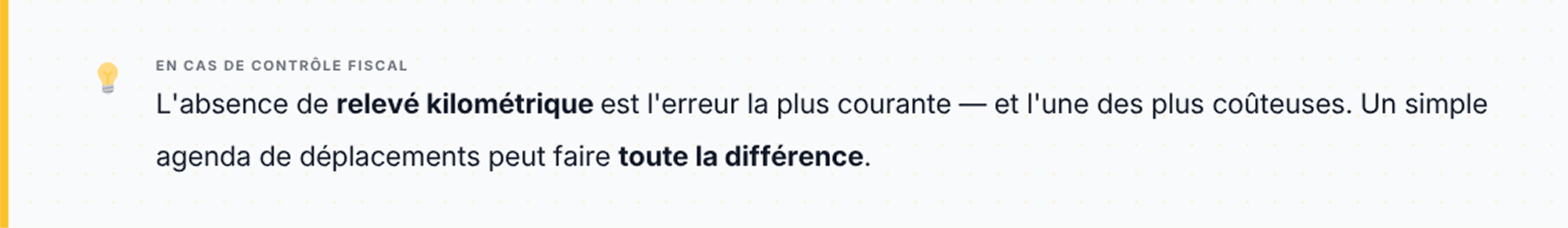 Bon à savoir en cas de contrôle fiscal