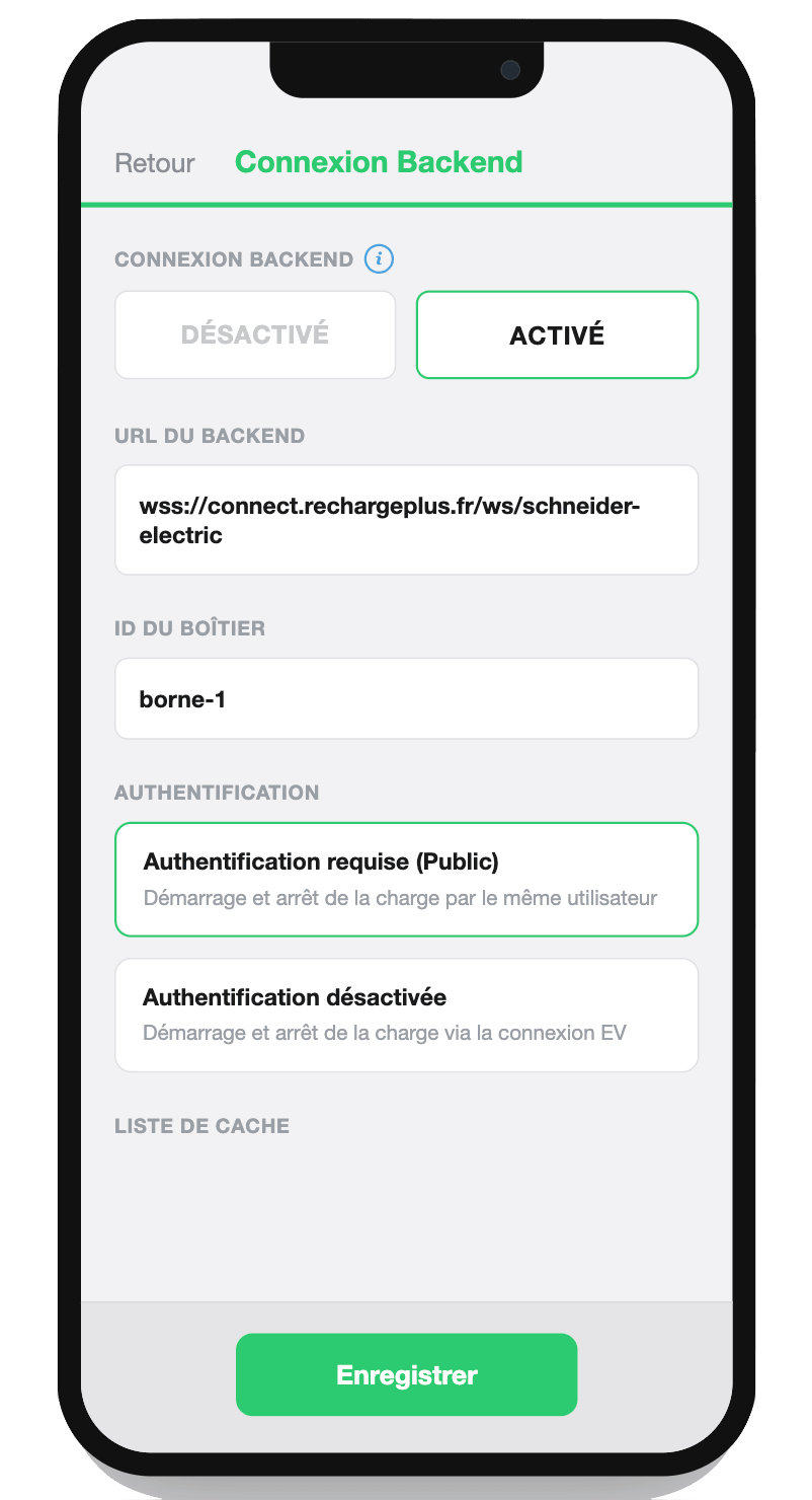 Connecter une borne Schneider EVlink Pro AC à une supervision (OCPP)